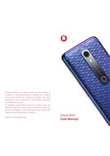 Vodafone Smart N10 manual. Smartphone Instructions.